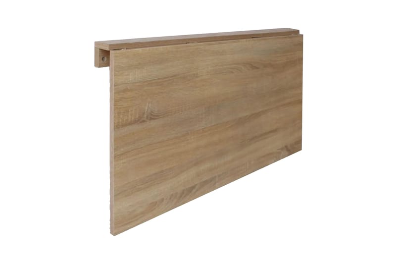 Neddleggbart veggbord eik 100x60 cm - Møbler - Bord - Sammenleggbart bord