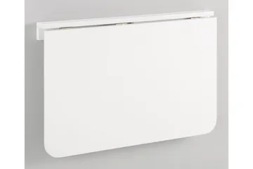 Ranso Klaffebord 80 cm - Hvit - Møbler - Bord - Sammenleggbart bord