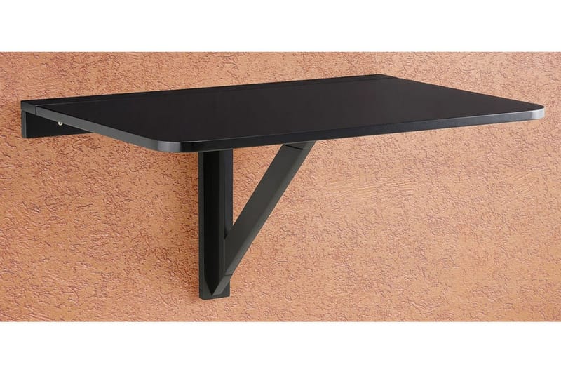 Ranso Klaffebord 80 cm - Svart - Møbler - Bord - Sammenleggbart bord