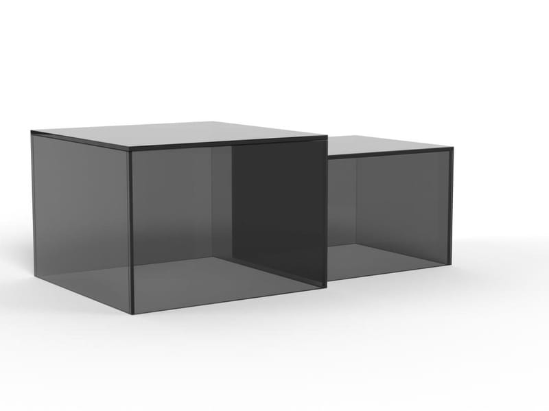 Samon Salongbord 50 cm - Røykfarget - Møbler - Bord - Sofabord