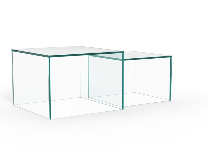 Samon sofabord 50 cm - Krystallklar - Møbler - Bord - Sofabord