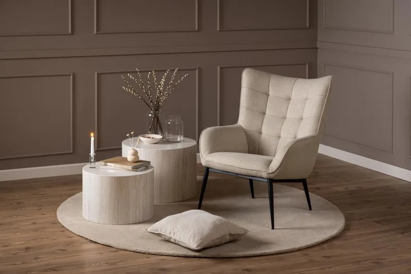 Samon Sofabord 58 cm - Beige - Møbler - Bord - Sofabord