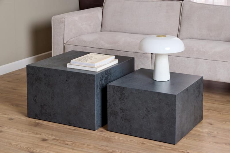 Samon Sofabord 58 cm - Svart - Møbler - Bord - Sofabord