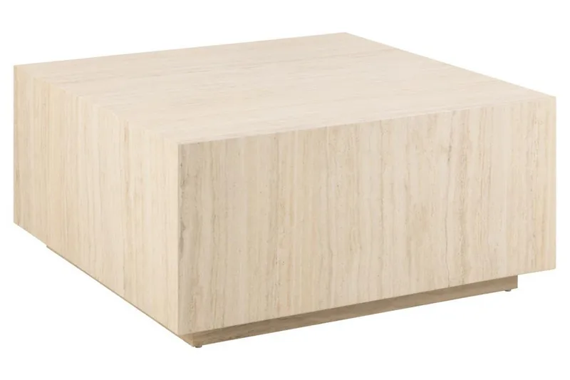 Samon Sofabord 90 cm, Beige