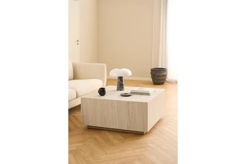 Samon Sofabord 90 cm - Beige - Møbler - Bord - Sofabord