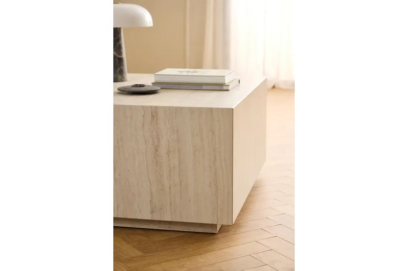Samon Sofabord 90 cm - Beige - Møbler - Bord - Sofabord