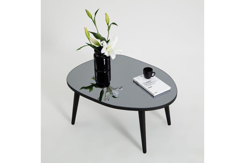 Samtens Sofabord 75 cm - Svart - Møbler - Bord - Sofabord