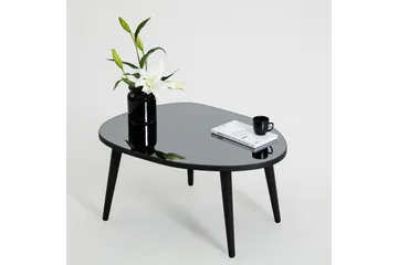 Samtens Sofabord 75 cm - Svart - Møbler - Bord - Sofabord