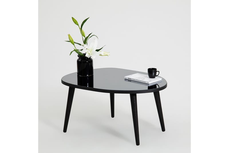 Samtens Sofabord 75 cm - Svart - Møbler - Bord - Sofabord