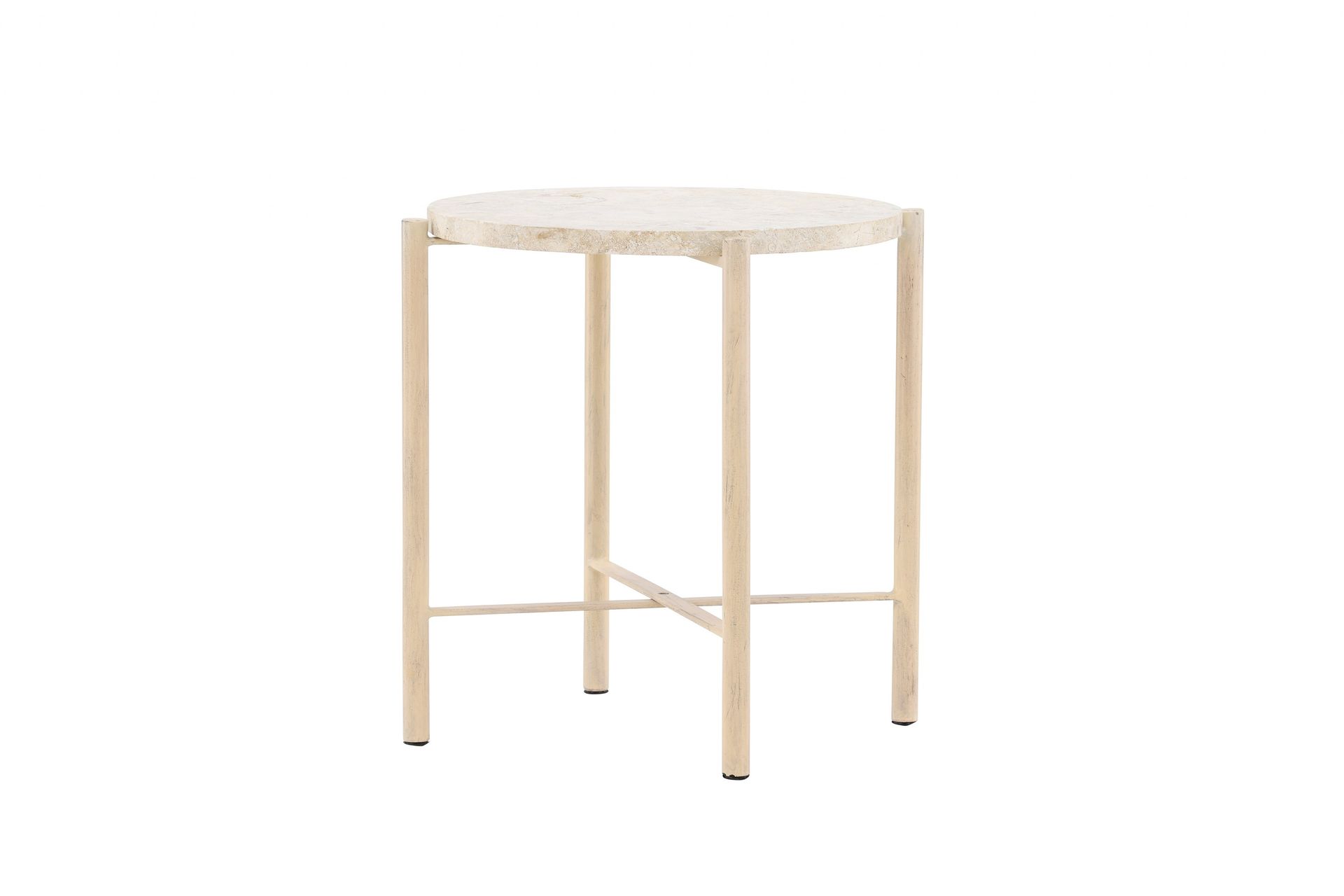 Sandhamn Sofabord 40 cm Rund - Beige - Møbler - Bord - Sofabord