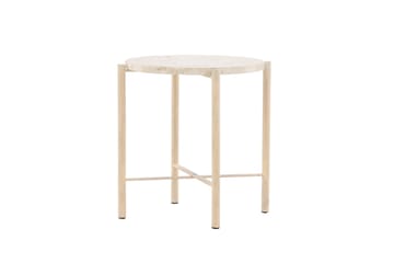 Sandhamn Sofabord 40 cm Rund - Beige - Møbler - Bord - Sofabord