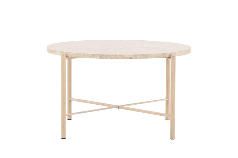 Sandhamn Sofabord 70 cm Rund - Beige - Møbler - Bord - Sofabord