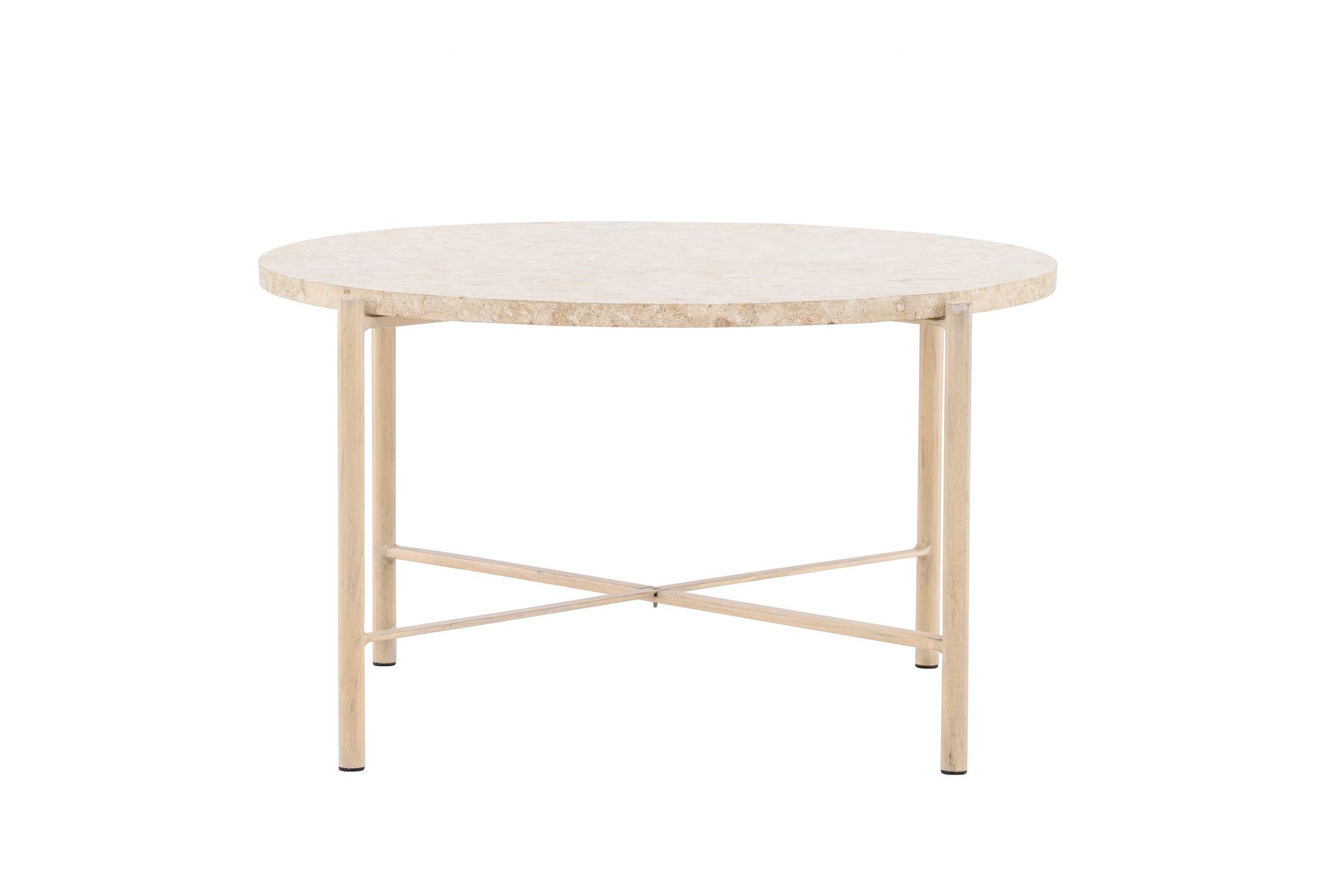 Sandhamn Sofabord 70 cm Rund - Beige - Møbler - Bord - Sofabord