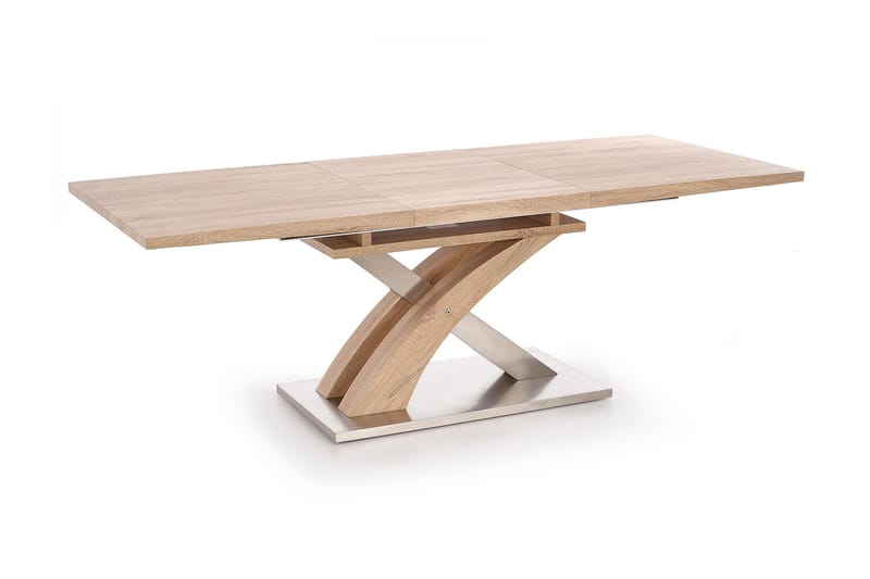 Sandor Forlengningsbart Spisebord 160 cm - Eik - Spisebord & kjøkkenbord