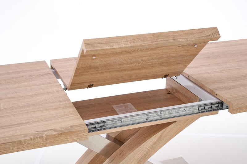 Sandor Forlengningsbart Spisebord 160 cm - Eik - Spisebord & kjøkkenbord