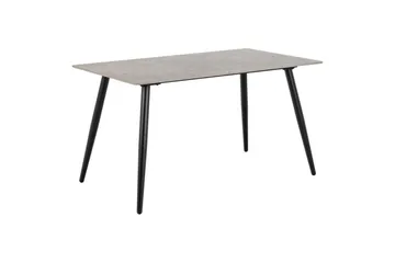 Sanjoan Spisegruppe 140 Cm + 4 Toroni Spisestuestoler - Grå/Svart/Grønn - Møbler - Bord - Spisegrupper