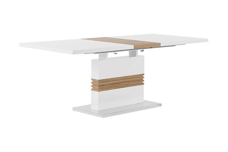 Santana Spisebord 90 cm - Hvit - Spisebord & kjøkkenbord