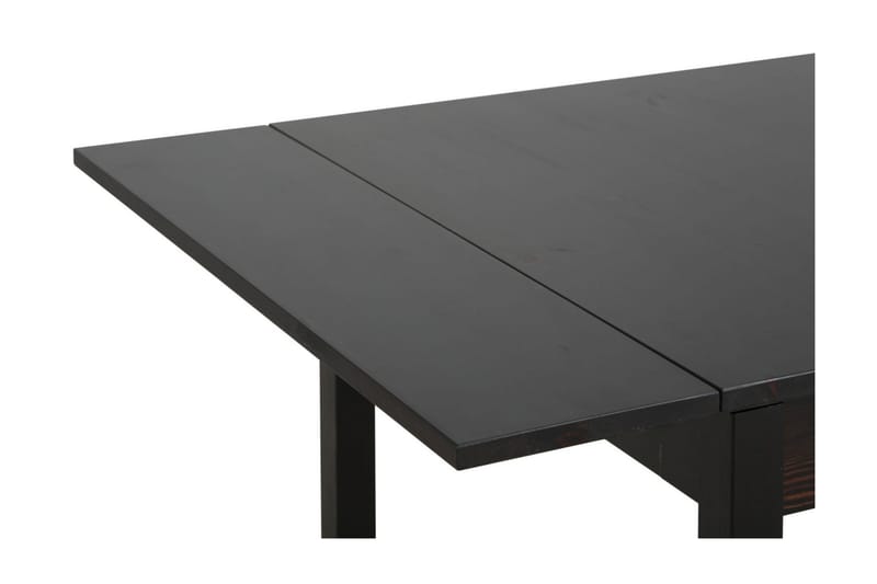 Scapa Forlengningsbart Spisebord 80-120 cm - Svart - Spisebord & kjøkkenbord