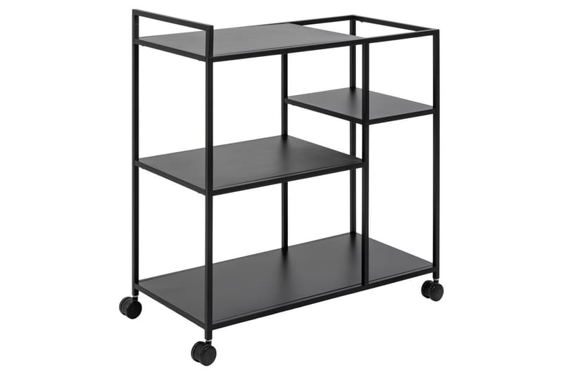 Crabtree Serveringsvogn 78x40 cm - Svart - Møbler - Bord - Serveringsvogn - Drinkvogn
