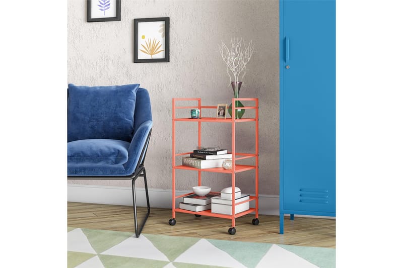 CacHe Drinkvogn 43x29 cm Oransje - Novogratz - Møbler - Bord - Serveringsvogn - Drinkvogn