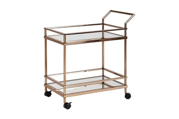 Drinkvagn & Rullbord Wohnling Guld - Møbler - Bord - Serveringsvogn - Drinkvogn