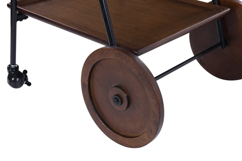 Eahbus Drinkvogn - Svart - Møbler - Bord - Serveringsvogn - Drinkvogn