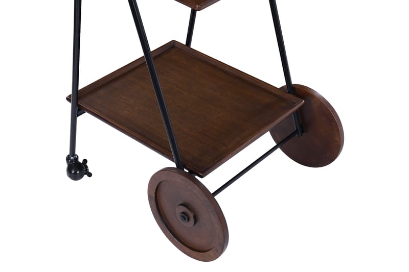 Eahbus Drinkvogn - Svart - Møbler - Bord - Serveringsvogn - Drinkvogn