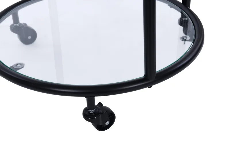 Eahbus Drinkvogn - Svart - Møbler - Bord - Serveringsvogn - Drinkvogn