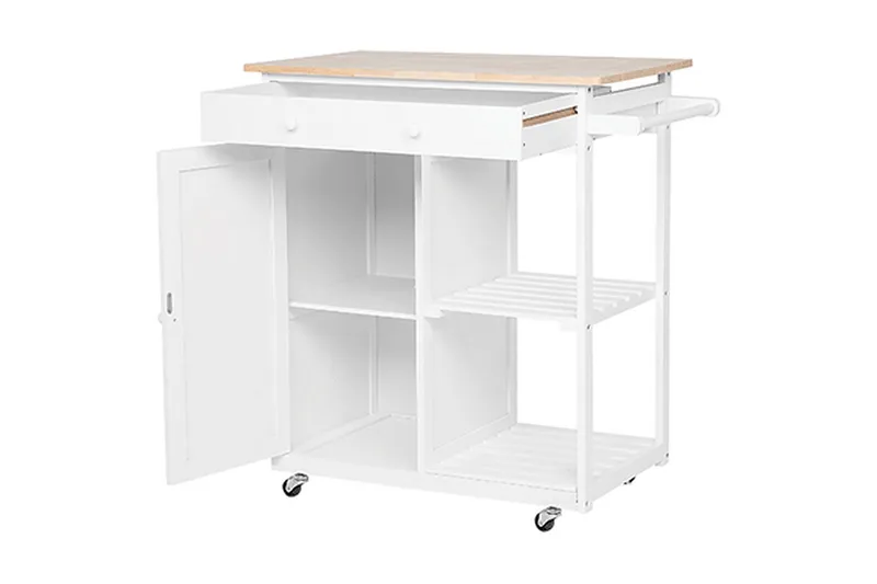 Heres Serveringsbord - Hvit - Møbler - Bord - Serveringsvogn - Drinkvogn