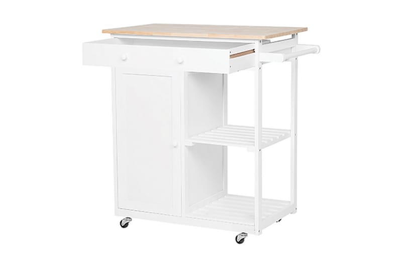 Heres Serveringsbord - Hvit - Møbler - Bord - Serveringsvogn - Drinkvogn