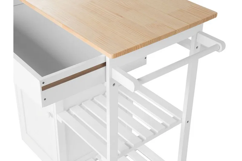 Heres Serveringsbord - Hvit - Møbler - Bord - Serveringsvogn - Drinkvogn