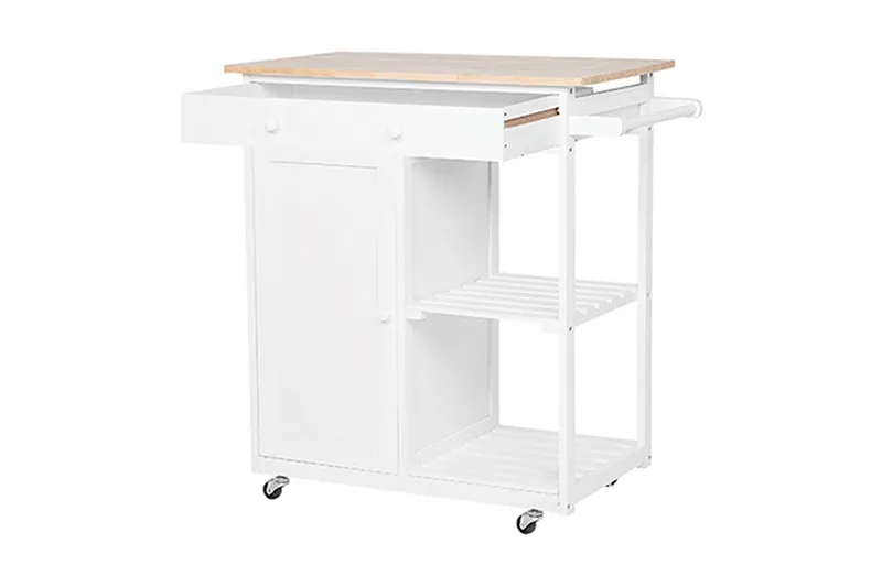 Heres Serveringsbord - Hvit - Møbler - Bord - Serveringsvogn - Drinkvogn