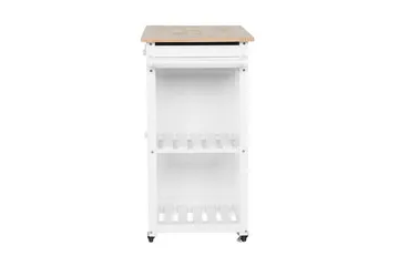 Heres Serveringsbord - Hvit - Møbler - Bord - Serveringsvogn - Drinkvogn