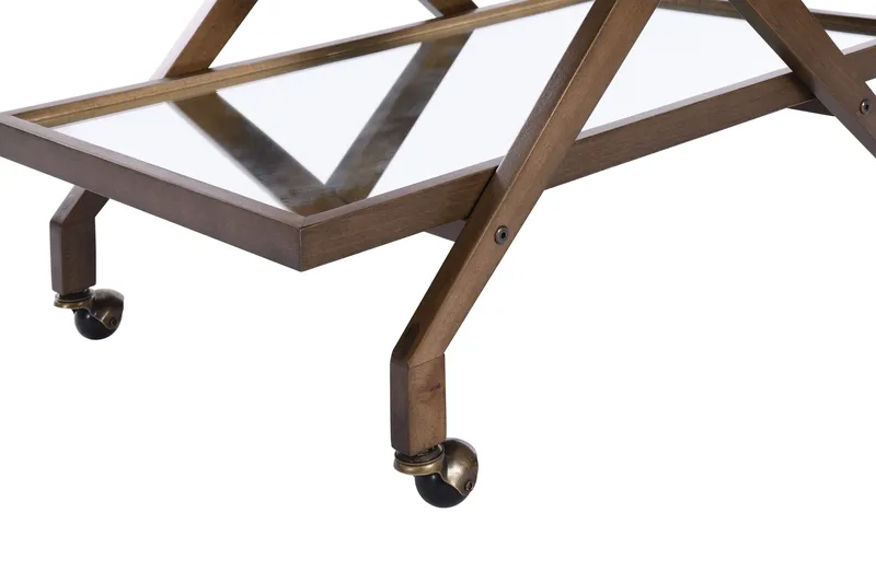 Prark Drinkvogn - Natur - Møbler - Bord - Serveringsvogn - Drinkvogn