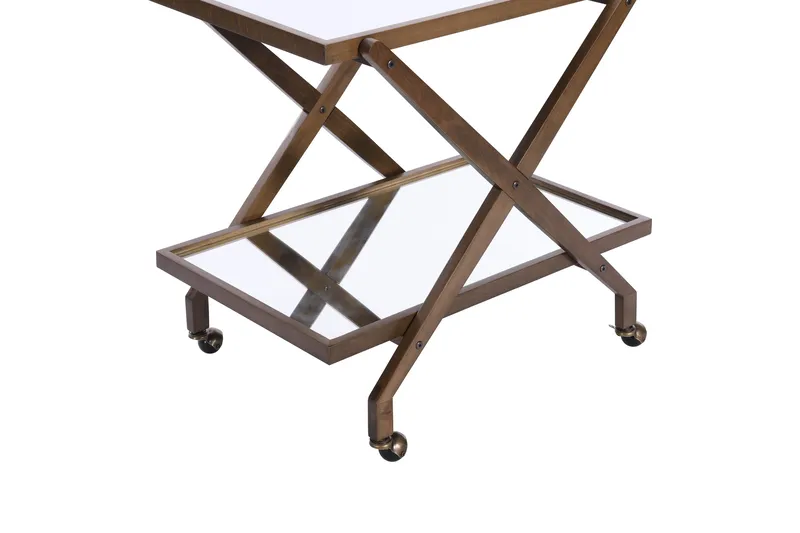 Prark Drinkvogn - Natur - Møbler - Bord - Serveringsvogn - Drinkvogn