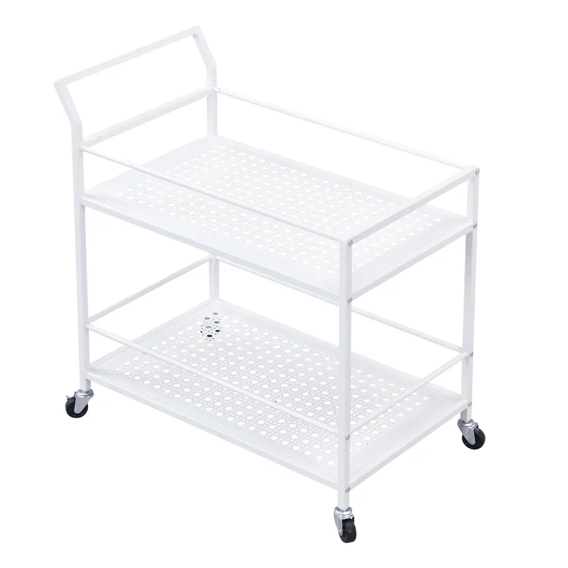Fenino serveringsvogn 79 cm, Matt hvit