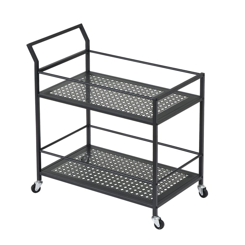 Fenino serveringsvogn 79 cm - Matt svart - Møbler - Bord - Serveringsvogn - Drinkvogn