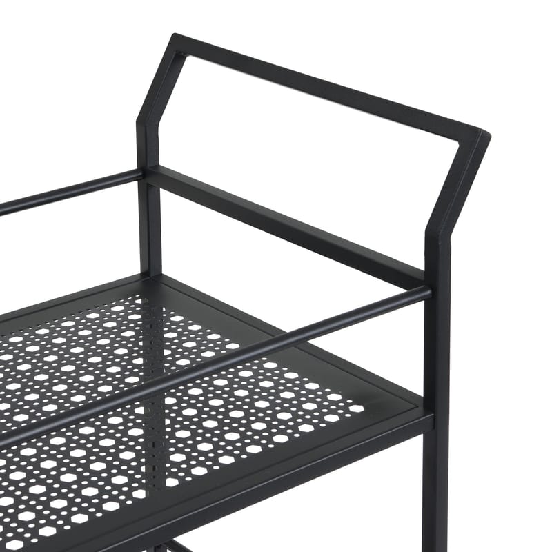 Fenino serveringsvogn 79 cm - Matt svart - Møbler - Bord - Serveringsvogn - Drinkvogn