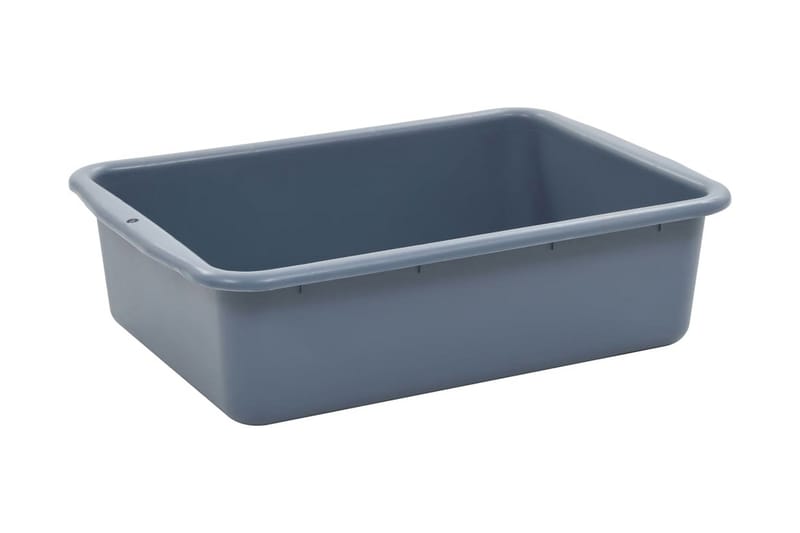 Kjøkkenvogn med plastbeholdere 87x43,5x92 cm - Møbler - Bord - Serveringsvogn - Kjøkkenvogn & kjøkkentralle