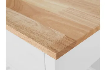 Navarino Serveringsvogn 48 | 120 cm - Hvit - Møbler - Bord - Serveringsvogn - Rullebord & rullevogn