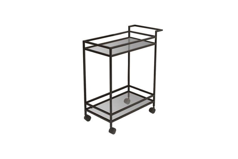 Vortex Serveringsvogn 60x35 cm - Svart - Møbler - Bord - Serveringsvogn - Drinkvogn