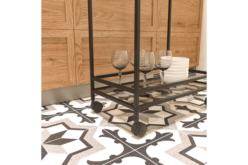 Vortex Serveringsvogn 60x35 cm - Svart - Møbler - Bord - Serveringsvogn - Drinkvogn