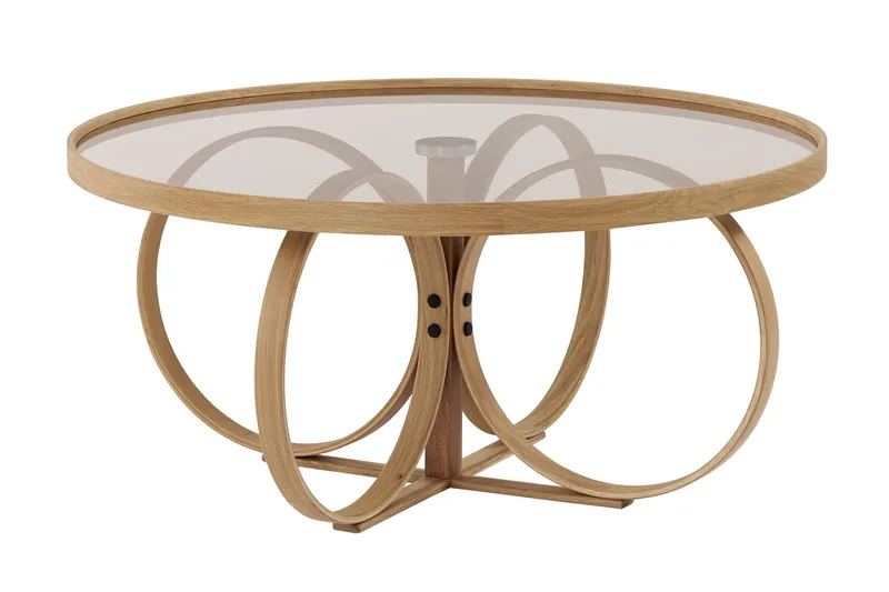 Setira Sofabord 100 cm, Eik