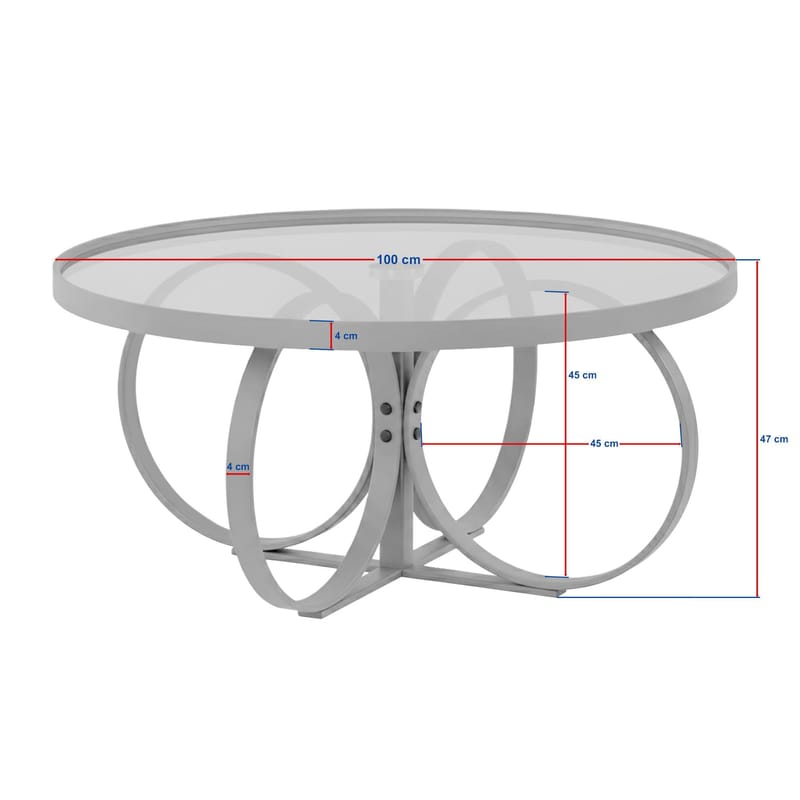 Setira Sofabord 100 cm - Valnøtt - Møbler - Bord - Sofabord