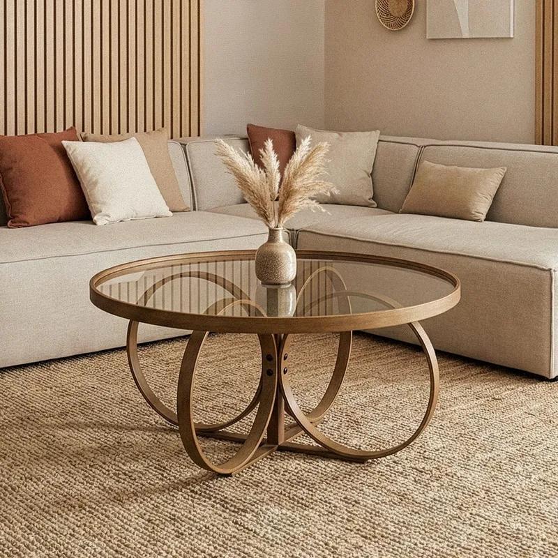 Setira Sofabord 100 cm - Valnøtt - Møbler - Bord - Sofabord