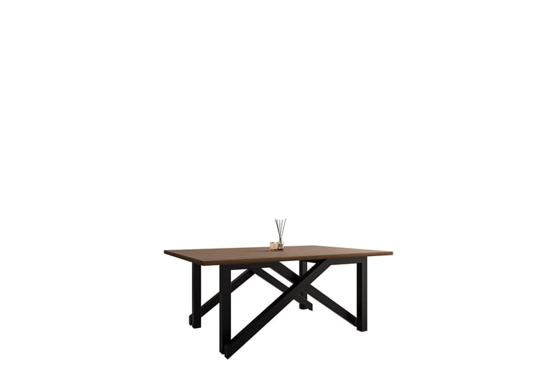 Seyloren Sofabord 100 cm, Brun/Svart