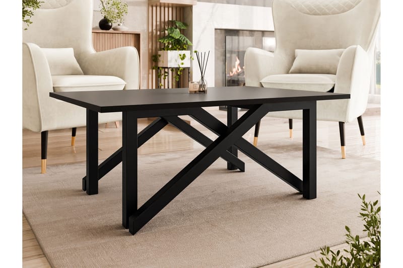 Seyloren Sofabord 100 cm - Svart - Møbler - Bord - Sofabord