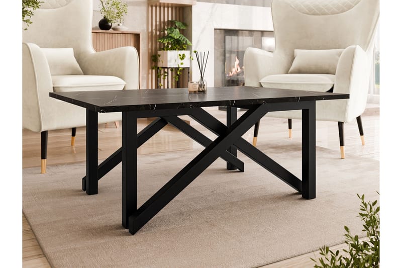 Seyloren Sofabord 100 cm - Svart - Møbler - Bord - Sofabord