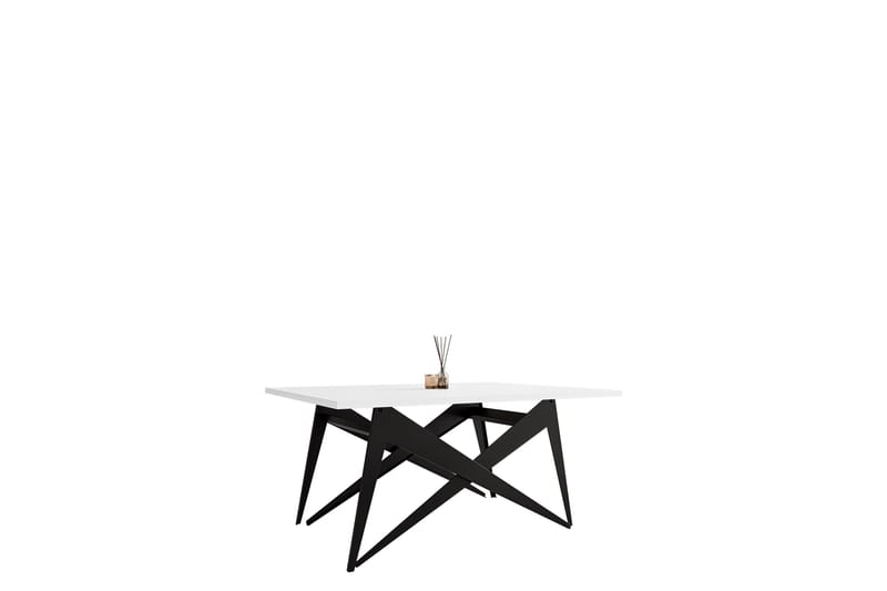Seyloren Sofabord 90 cm - Svart/Hvit - Møbler - Bord - Sofabord
