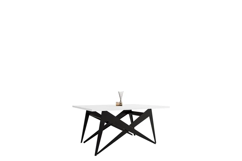 Seyloren Sofabord 90 cm - Svart/Hvit - Møbler - Bord - Sofabord